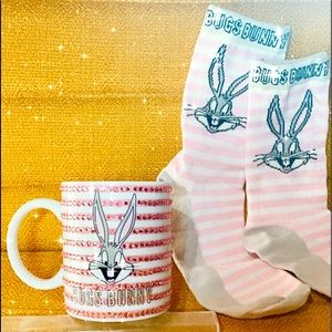 Bugs bunny matching socks and mug